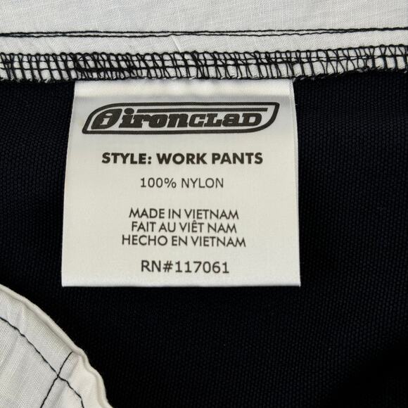 Ironclad Performance Wear Pants Men's 40 Long Work Outdoor Industrial Gear - Picture 4 of 9